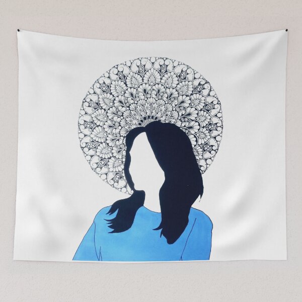 Item preview, Girl Mandala  designed and sold by artesiaKT.