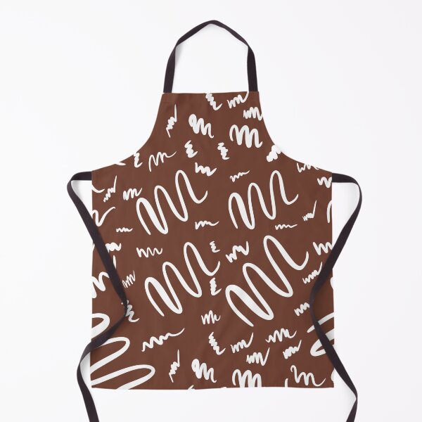 Item preview, White and brown line pattern pattern designed and sold by Tanuja Sharma.