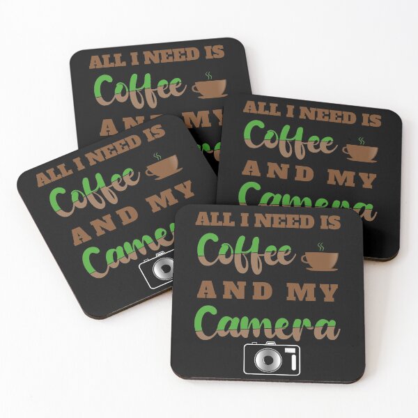 Item preview, All I Need Is Coffee And My Camera D4 designed and sold by argonmart18.