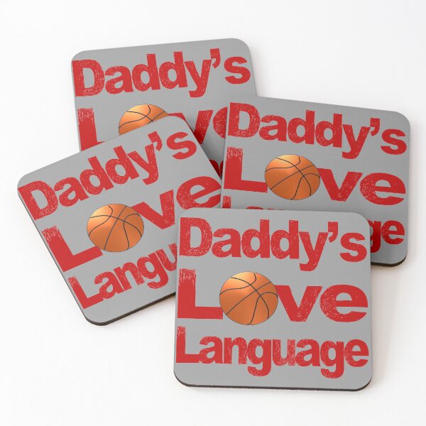 Item preview, Daddy's Love Language is Basketball designed and sold by toddbrooney.