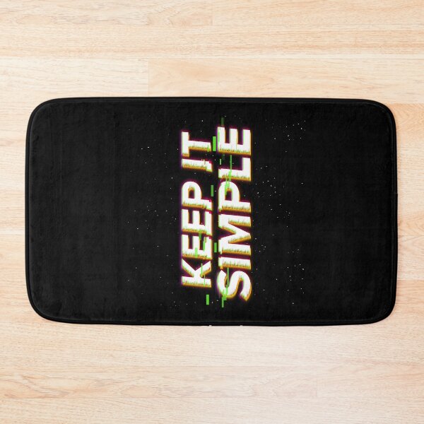 Item preview, Keep it simple designed and sold by Hoetoons.