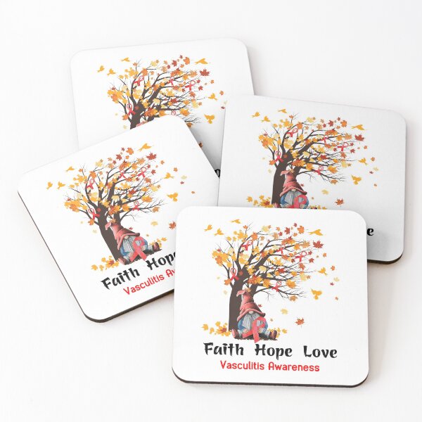 Item preview, Vasculitis Awareness Faith Hope Love designed and sold by GennieShop.