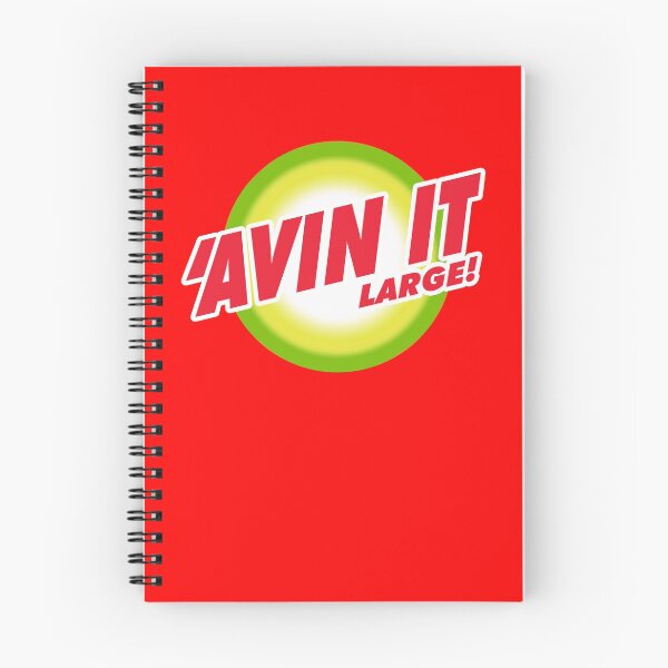 Item preview, 'Avin It Large! - Red Rave text on multicolour bullseye. designed and sold by NearTheKnuckle.