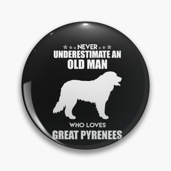 Item preview, Old Man Loves Great Pyrenees Dog T-Shirt  designed and sold by StarcyWol.