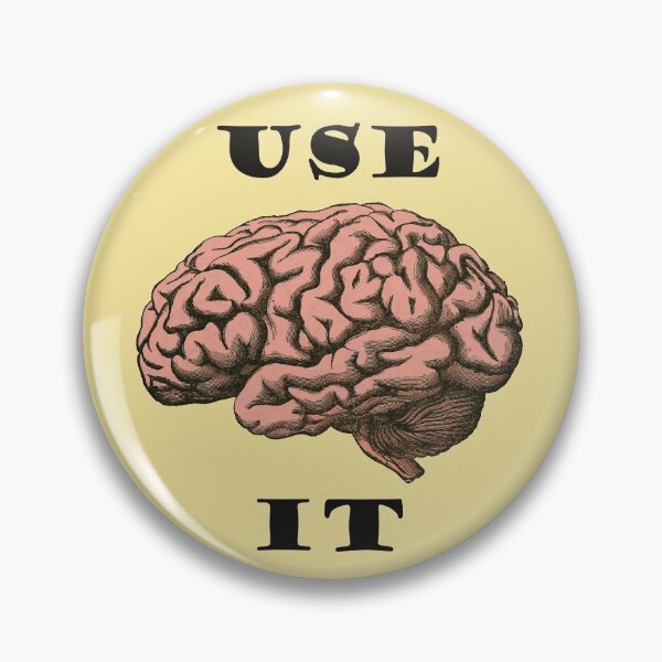 Item preview, Use Your Brain designed and sold by fraktonart.