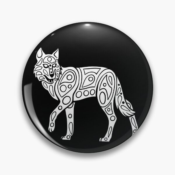 Item preview, Native Inspired Wolf designed and sold by DahlisCrafter.