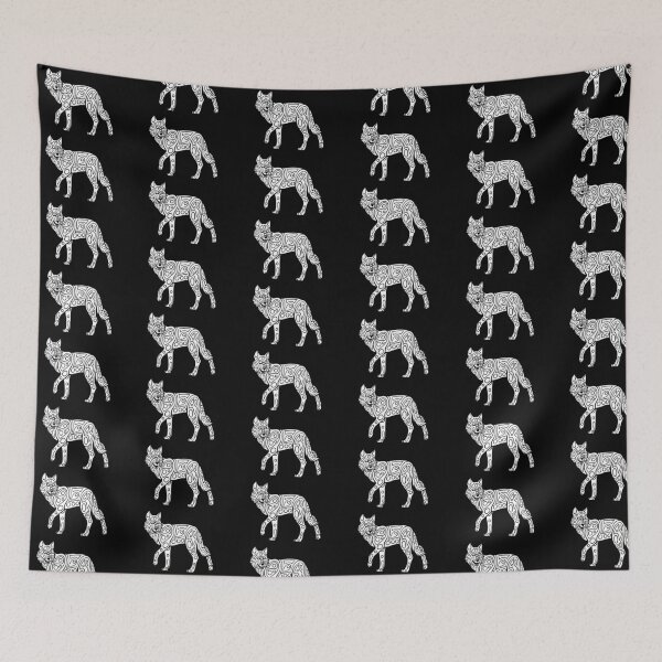Item preview, Native Inspired Wolf designed and sold by DahlisCrafter.