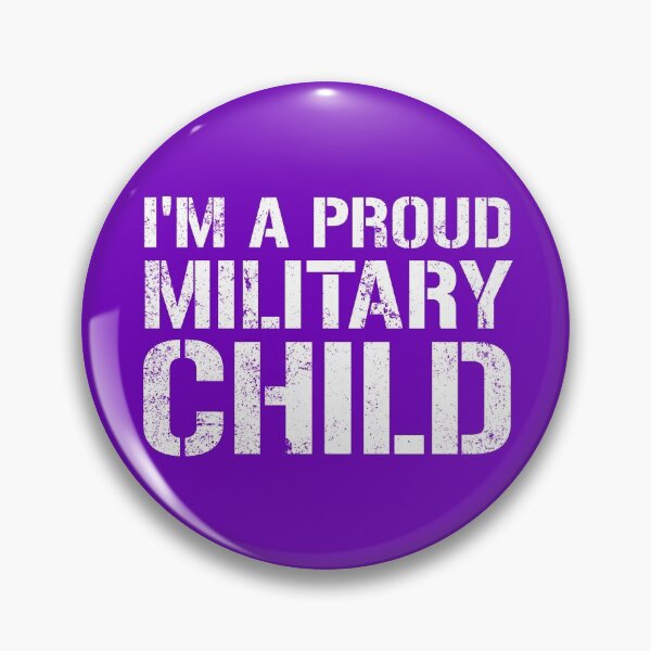 Artikelvorschau, I'm A Proud Military Child Military Kid Military Child Month Gear entworfen und verkauft von DynamicDesign.