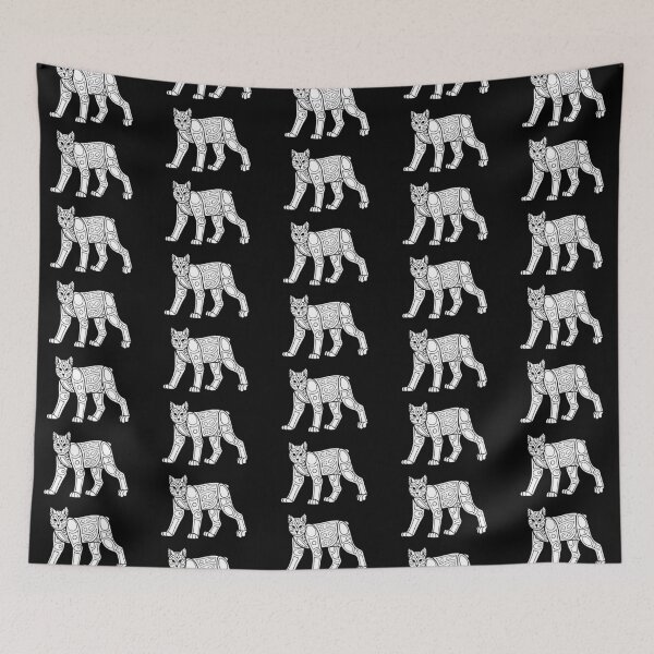 Item preview, Native Inspired Lynx Cat designed and sold by DahlisCrafter.