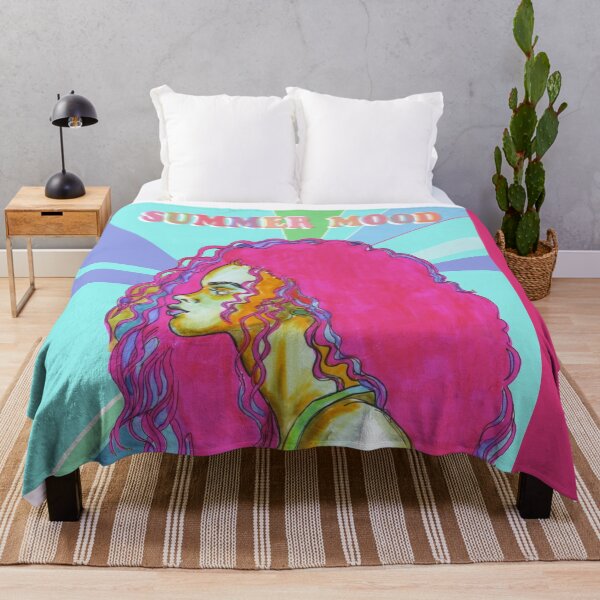 Item preview, Summer Mood - Pink Hair designed and sold by FanitsaArt.