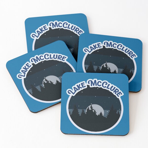 Item preview, Lake McClure Camping Hiking and Backpacking through National Parks, Lakes, Campfires and Outdoors of California designed and sold by AbsurdStore.