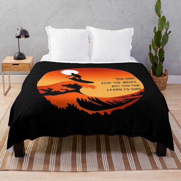 Item preview, You cant stop the waves, but you can learn to surf design for surfers designed and sold by anins-azuree.