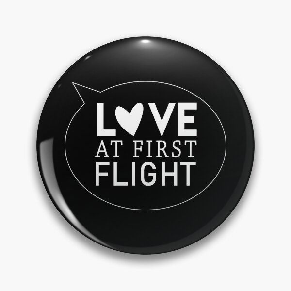 Item preview, Love at first flight BLACK designed and sold by avionbubble.
