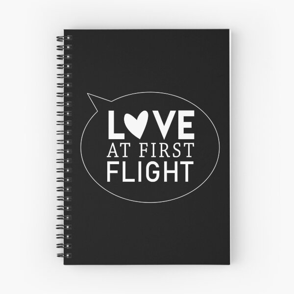 Item preview, Love at first flight BLACK designed and sold by avionbubble.