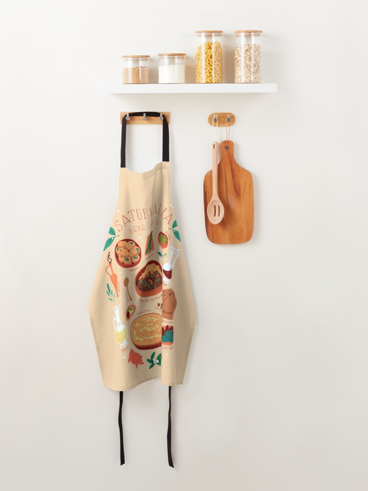 Alternate view of Saturnalia Feast Apron