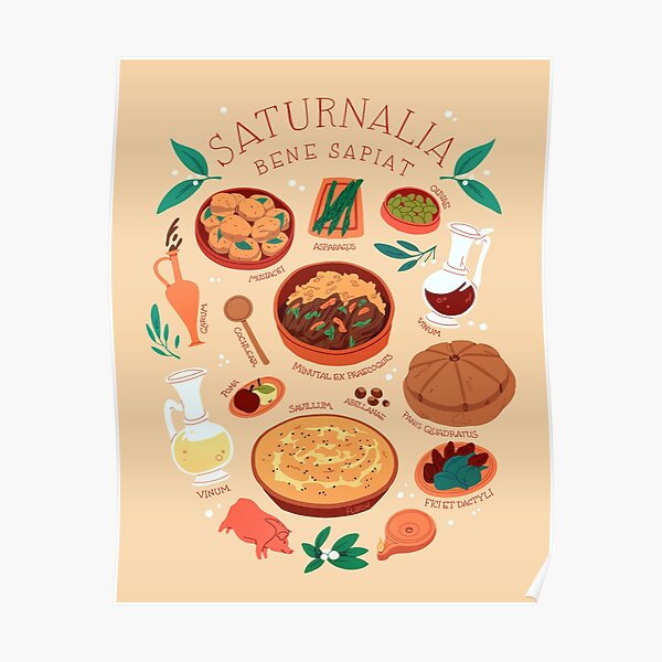 Saturnalia Feast Poster