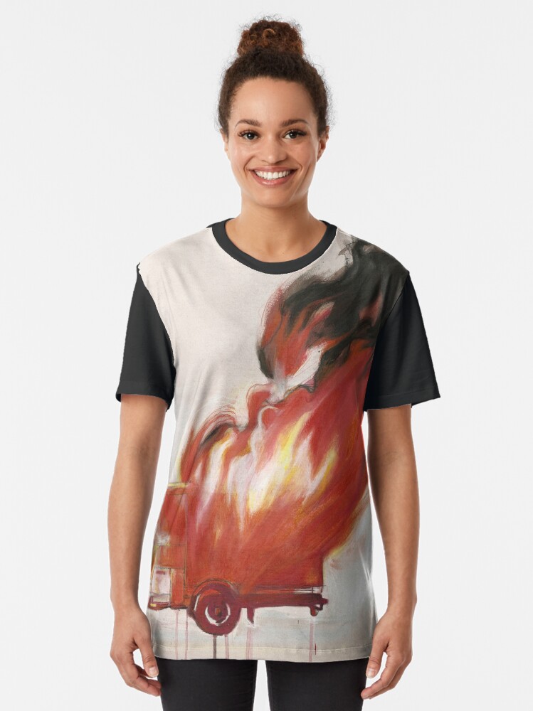 Alternate view of Burn Graphic T-Shirt
