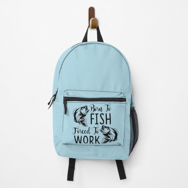 Item preview, Born to fish forced to work , fishing lover designed and sold by Apoorv Choudhary.
