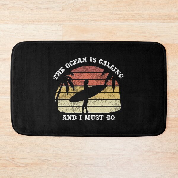 Item preview, The ocean is calling and I must go for girl surfer designed and sold by anins-azuree.