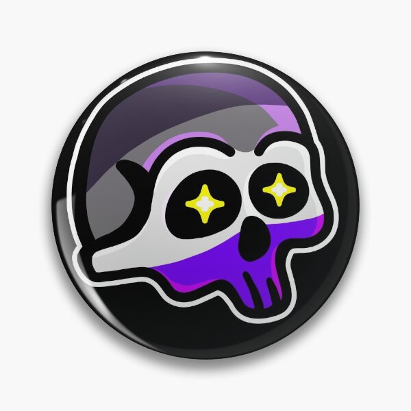 Item preview, Asexual Pride Flag Skull designed and sold by Mackongoo.