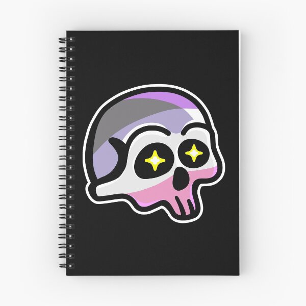 Item preview, Cupiosexual Pride Flag Skull designed and sold by Mackongoo.