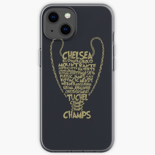 Chelsea UCL Champs iPhone Soft Case