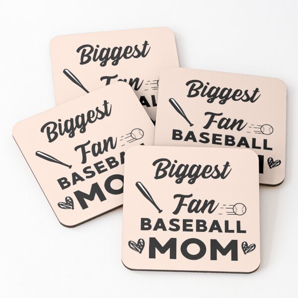 Aperçu de l'œuvre Baseball Mom Biggest Fun, T-shirts de style baseball pour maman le jour du match créée et vendue par Blok45.