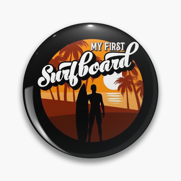 Item preview, My first surfboard summer design for surfers designed and sold by anins-azuree.