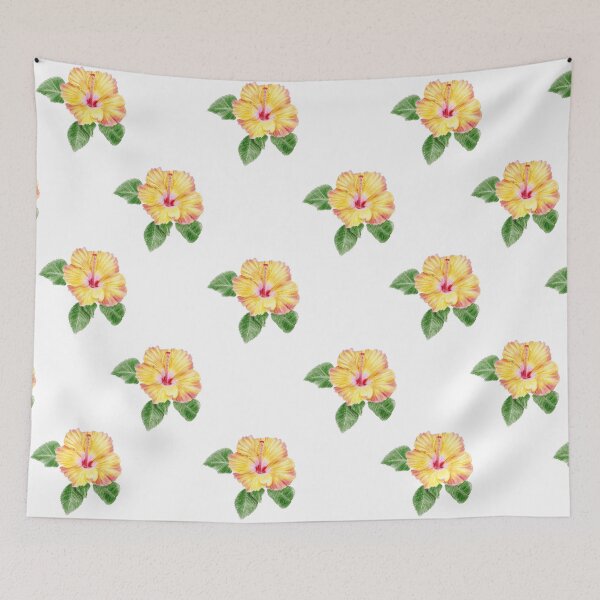 Item preview, Yellow Hibiscus designed and sold by YuNikDraw.