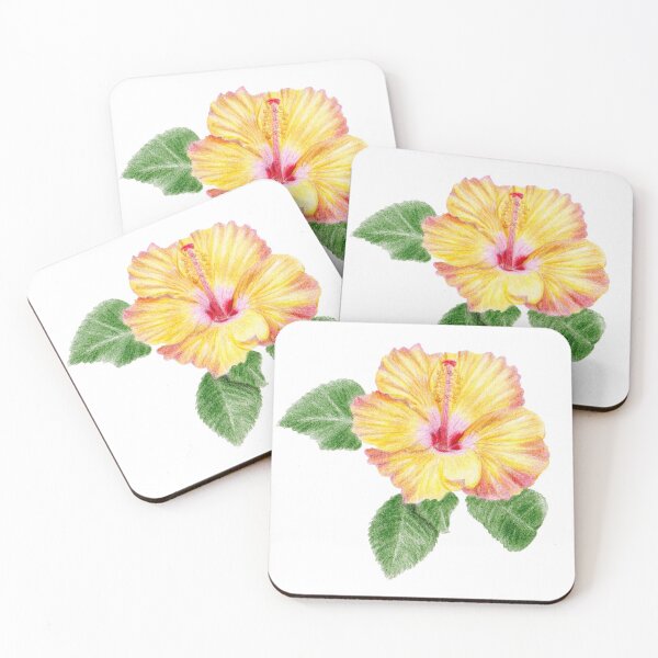 Item preview, Yellow Hibiscus designed and sold by YuNikDraw.