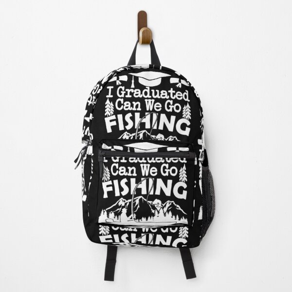 Item preview, I Graduated Can We Go Fishing Now | Weekend Fishermen designed and sold by GravitiTees.