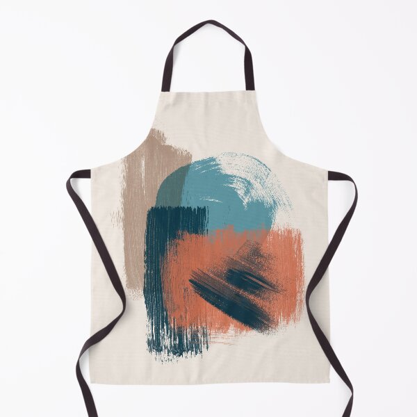 Item preview, 101-2, Blue Terracotta, Watercolor Brush Strokes, designed and sold by TanyDi.