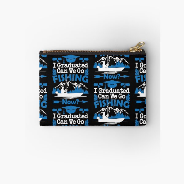 Item preview, I Graduated Can We Go Fishing Now | Grads Love To Fish designed and sold by GravitiTees.