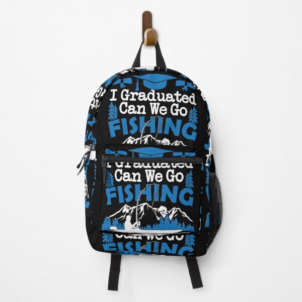 Item preview, I Graduated Can We Go Fishing Now | Grads Love To Fish designed and sold by GravitiTees.