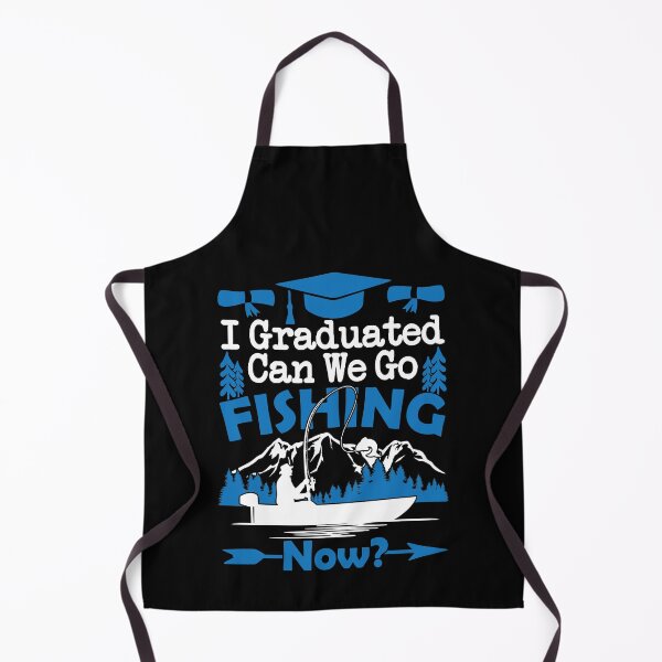 Item preview, I Graduated Can We Go Fishing Now | Grads Love To Fish designed and sold by GravitiTees.