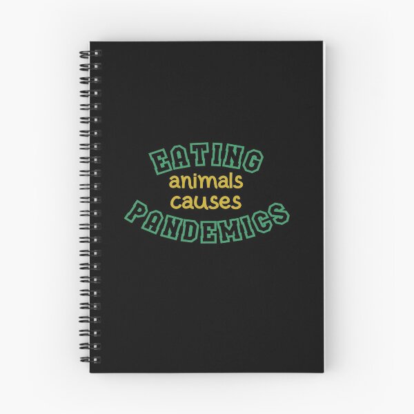Item preview, eating animals causes pandemics. designed and sold by Unique-on.
