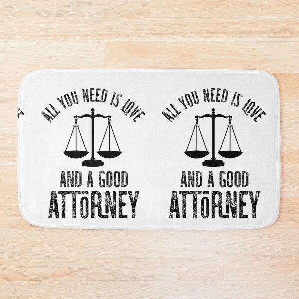 Item preview, All You Need is Love and A Good Attorney designed and sold by TeesYouWant.