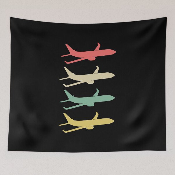 Item preview, Colourful Airplane Design designed and sold by avionbubble.
