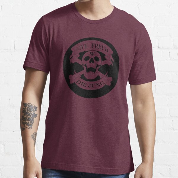 Live Freud, Die Jung (Crossbones) Essential T-Shirt