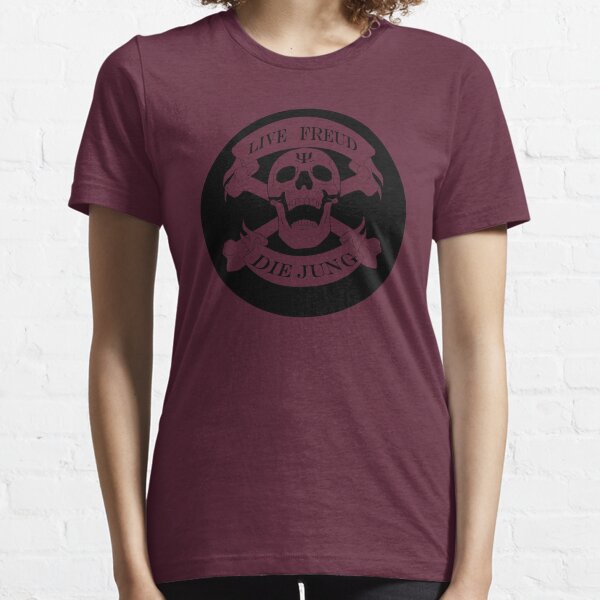 Live Freud, Die Jung (Crossbones) Essential T-Shirt