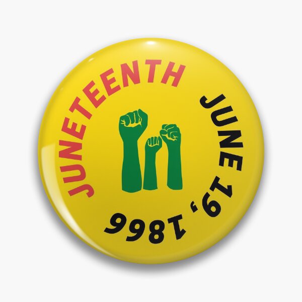 Item preview, Pan African Colors Juneteenth Logo with Black Power Fists designed and sold by alyssacuffie.