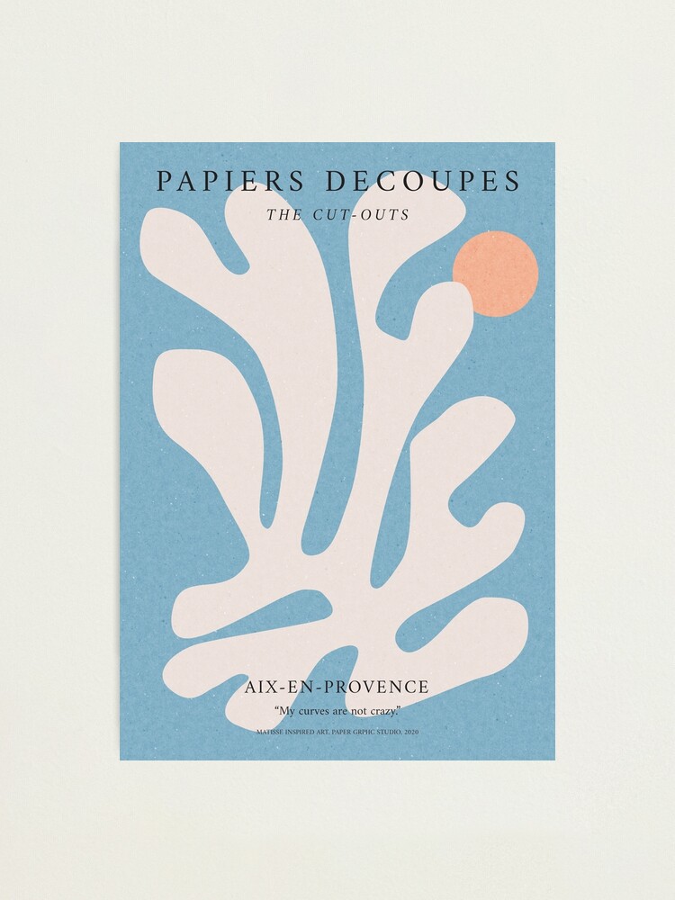 Papier Decoupe No2 Poster