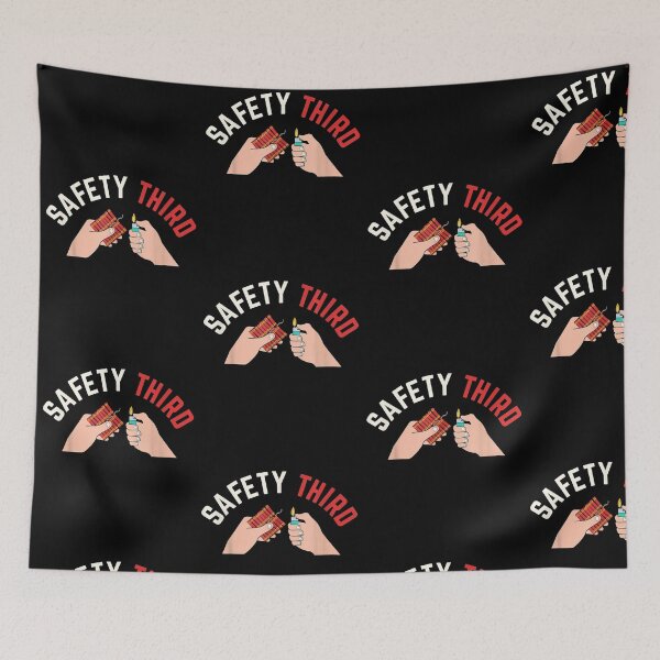 Item preview, 4th of July Patriotic fireworks Safety Third designed and sold by georgebuckart.