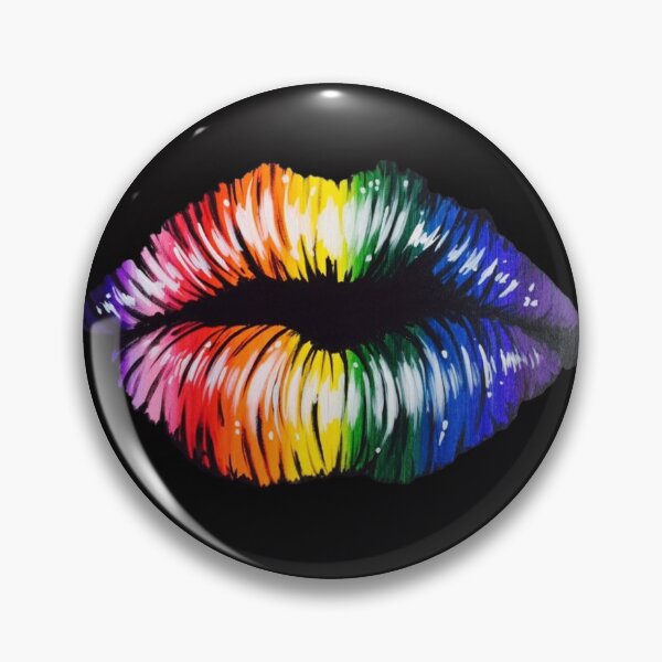 Item preview, Out and Proud Rainbow Lips designed and sold by TeesbyGinyard.