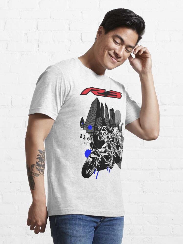 "Yamaha YZF R3 2021 " T-shirt by Evomotoarte | Redbubble