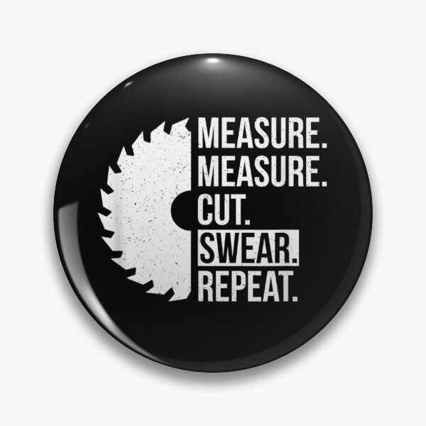 Item preview, Funny Dad Measure Cut Swear Handyman Father Day designed and sold by georgebuckart.