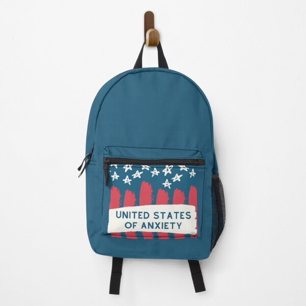Item preview, United States of Anxiety - 4th of July shirt designed and sold by Theleochick.
