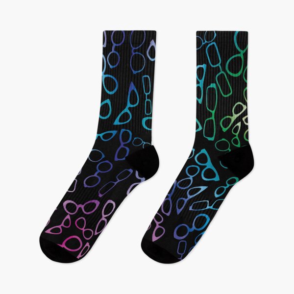 Item preview, Various Shaped Eyeglasses Pattern - Tie Dye designed and sold by Primroaddesigns.