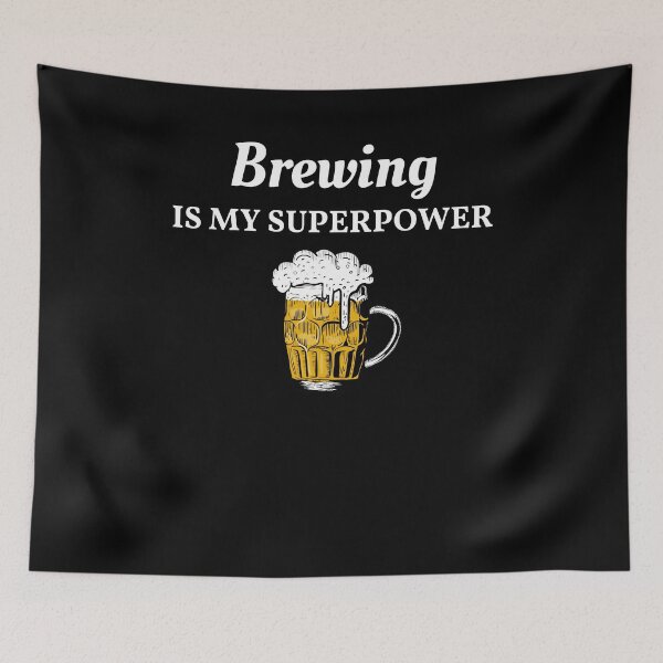 Item preview, Brewing Is My Superpower - Brewing Beer designed and sold by BellaVille.