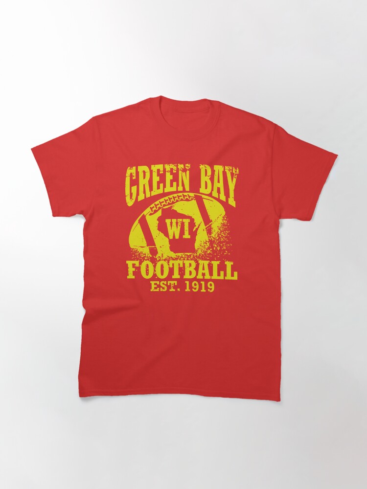 Green Bay Packers That's What Cheesehead jersey T-shirt S-XXXXXL